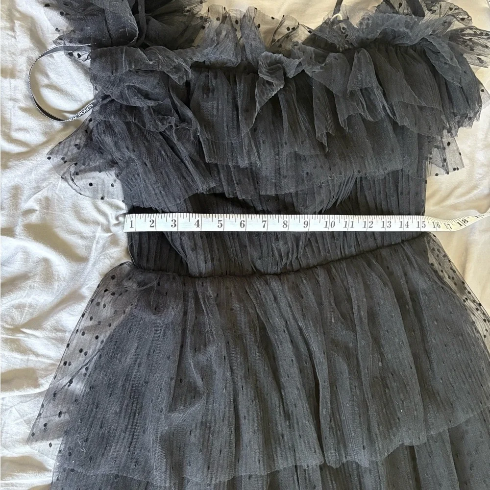 Zac Posen Chic Evening Black Dress Size 10 - Picture 5 of 7